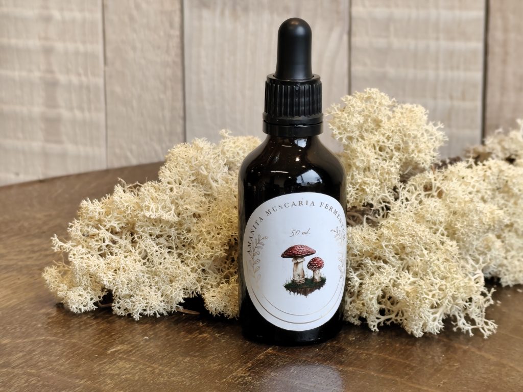 Premium Amanita muscaria fermentas – 50ml