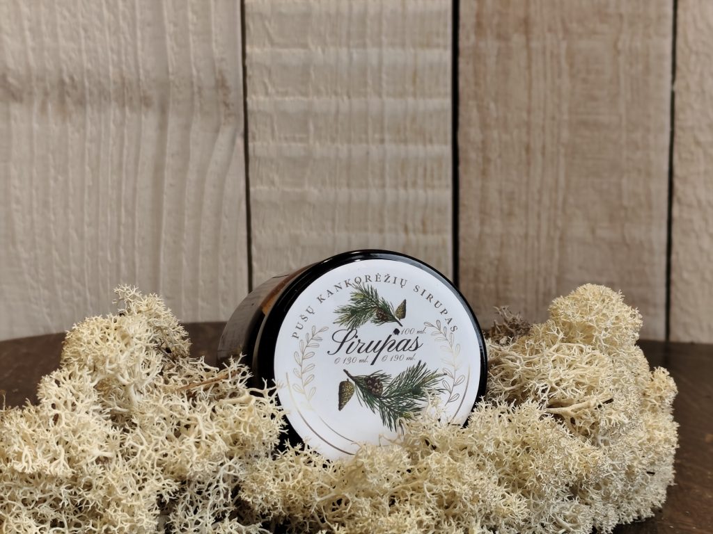 Pušies kankorėžių sirupas – 100 ml