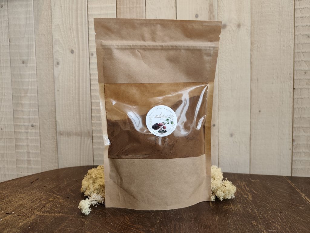 Amanita muscaria, čagos milteliai – 200 g