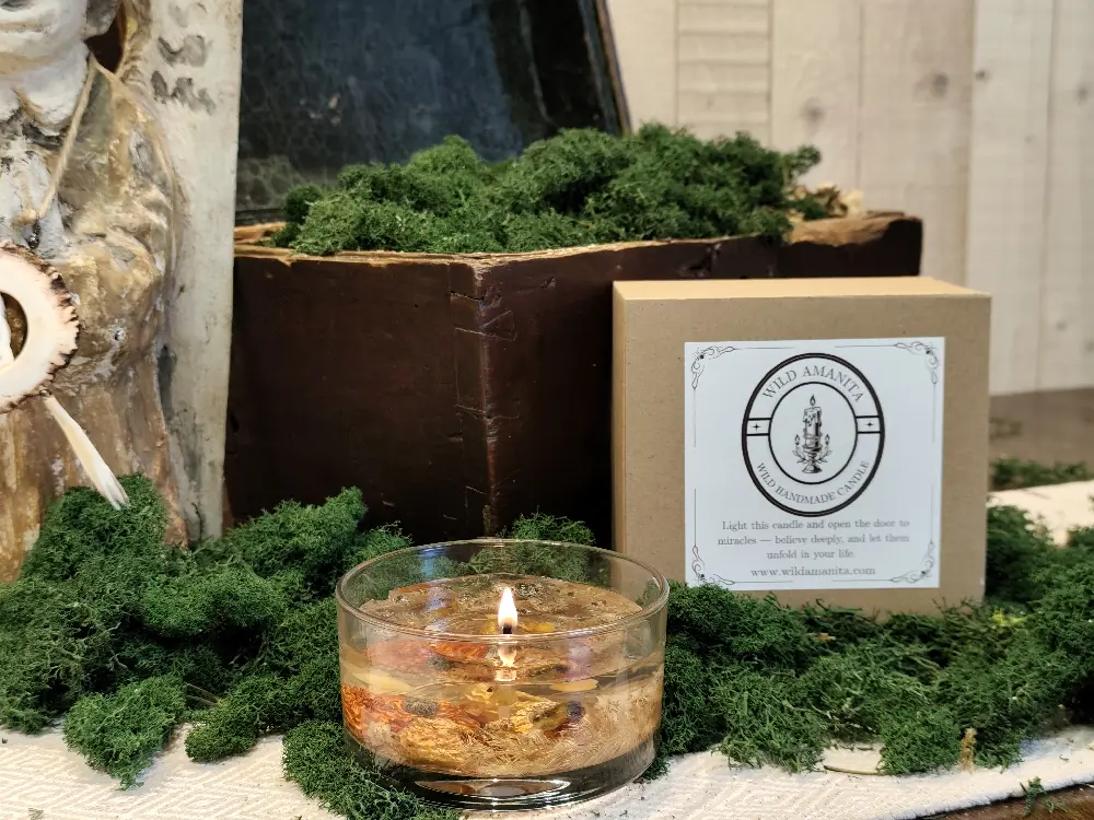 Handmade forest candle — 420 ml
